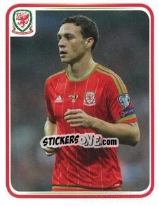 Sticker James Chester - Wales. We'Re Going To France! n. 79 - Panini