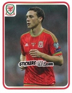 Sticker James Chester - Wales. We'Re Going To France! - Panini