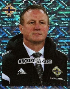 Sticker Michael O'Neill - Northern Ireland. We'Re Going To France! - Panini