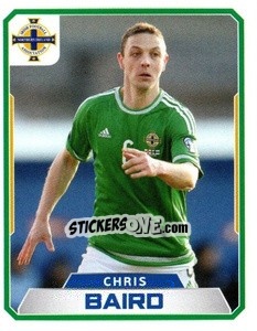 Sticker Chris Baird - Northern Ireland. We'Re Going To France! n. 10 - Panini
