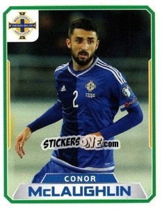 Sticker Conor McLaughlin - Northern Ireland. We'Re Going To France! n. 11 - Panini