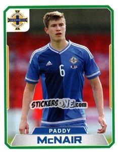 Sticker Paddy McNair - Northern Ireland. We'Re Going To France! - Panini