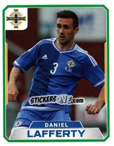 Sticker Daniel Lafferty - Northern Ireland. We'Re Going To France! - Panini