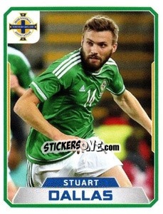 Cromo Stuart Dallas - Northern Ireland. We'Re Going To France! - Panini