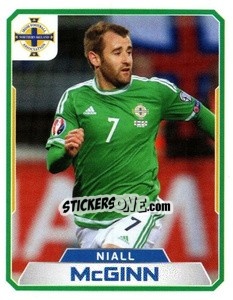 Sticker Niall McGinn - Northern Ireland. We'Re Going To France! n. 23 - Panini
