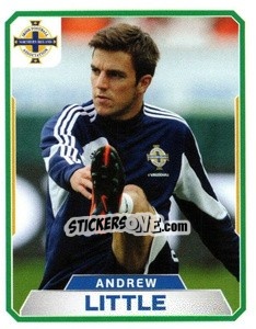 Sticker Andrew Little - Northern Ireland. We'Re Going To France! - Panini