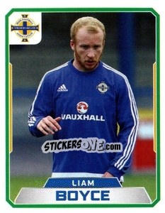 Cromo Liam Boyce - Northern Ireland. We'Re Going To France! - Panini