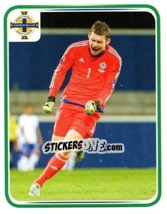 Sticker Michael McGovern - Northern Ireland. We'Re Going To France! - Panini