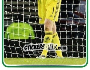 Sticker Michael McGovern - Northern Ireland. We'Re Going To France! n. 47 - Panini