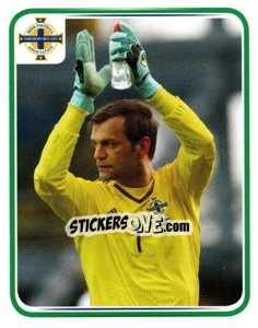 Sticker Roy Carroll - Northern Ireland. We'Re Going To France! - Panini