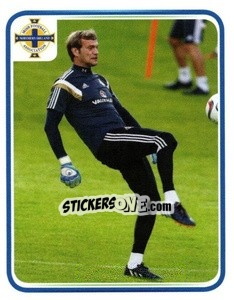 Sticker Roy Carroll - Northern Ireland. We'Re Going To France! n. 53 - Panini