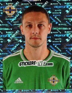 Sticker Chris Baird - Northern Ireland. We'Re Going To France! - Panini