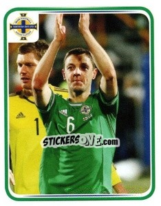 Sticker Chris Baird - Northern Ireland. We'Re Going To France! n. 55 - Panini