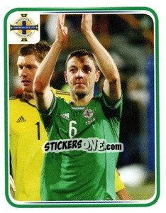 Cromo Chris Baird - Northern Ireland. We'Re Going To France! - Panini