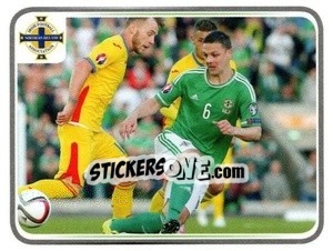 Sticker Chris Baird - Northern Ireland. We'Re Going To France! n. 56 - Panini