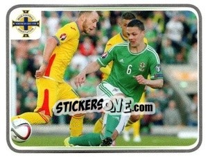 Figurina Chris Baird - Northern Ireland. We'Re Going To France! - Panini