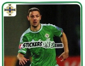 Sticker Chris Baird - Northern Ireland. We'Re Going To France! n. 58 - Panini