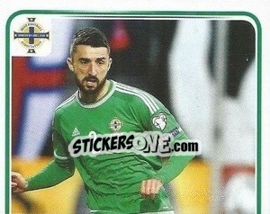 Sticker Conor McLaughlin - Northern Ireland. We'Re Going To France! n. 63 - Panini