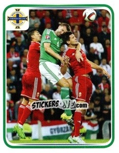 Sticker Gareth McAuley - Northern Ireland. We'Re Going To France! - Panini