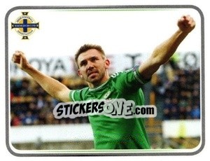 Figurina Gareth McAuley - Northern Ireland. We'Re Going To France! - Panini