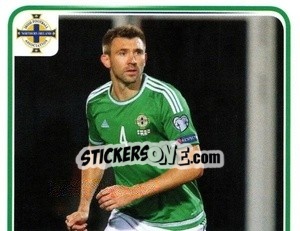 Sticker Gareth McAuley - Northern Ireland. We'Re Going To France! - Panini