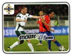 Sticker Luke McCullough - Northern Ireland. We'Re Going To France! - Panini