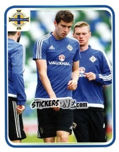 Cromo Paddy McNair - Northern Ireland. We'Re Going To France! - Panini
