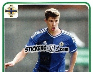 Cromo Paddy McNair - Northern Ireland. We'Re Going To France! - Panini