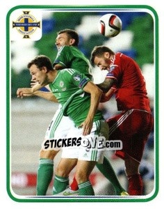 Figurina Jonny Evans - Northern Ireland. We'Re Going To France! - Panini