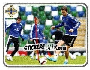 Sticker Jonny Evans - Northern Ireland. We'Re Going To France! - Panini