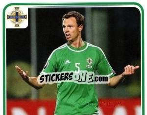 Sticker Jonny Evans - Northern Ireland. We'Re Going To France! n. 87 - Panini