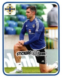 Sticker Aaron Hughes - Northern Ireland. We'Re Going To France! n. 93 - Panini