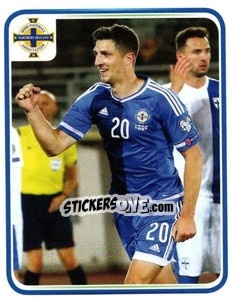 Sticker Craig Cathcart - Northern Ireland. We'Re Going To France! - Panini