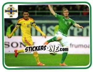 Sticker Chris Brunt - Northern Ireland. We'Re Going To France! n. 108 - Panini