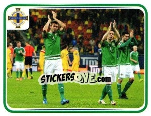 Sticker Gareth McAuley - Northern Ireland. We'Re Going To France! - Panini