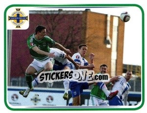 Sticker Chris Baird - Northern Ireland. We'Re Going To France! n. 110 - Panini