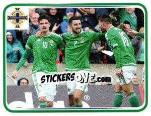 Cromo Conor McLaughlin - Northern Ireland. We'Re Going To France! - Panini