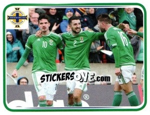 Sticker Conor McLaughlin - Northern Ireland. We'Re Going To France! n. 112 - Panini