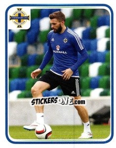 Sticker Stuart Dallas - Northern Ireland. We'Re Going To France! - Panini