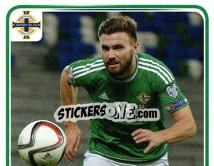 Sticker Stuart Dallas - Northern Ireland. We'Re Going To France! n. 117 - Panini