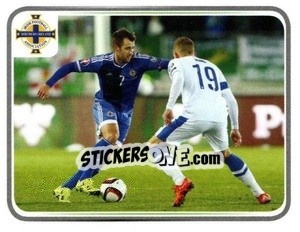 Sticker Niall McGinn - Northern Ireland. We'Re Going To France! n. 121 - Panini