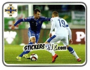 Figurina Niall McGinn - Northern Ireland. We'Re Going To France! - Panini