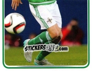 Sticker Corry Evans - Northern Ireland. We'Re Going To France! n. 135 - Panini