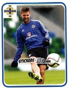 Sticker Oliver Norwood - Northern Ireland. We'Re Going To France! - Panini