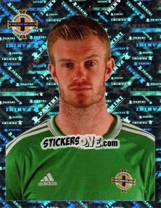 Sticker Chris Brunt - Northern Ireland. We'Re Going To France! n. 144 - Panini