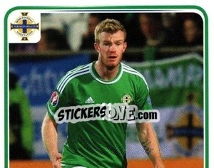 Sticker Chris Brunt - Northern Ireland. We'Re Going To France! n. 146 - Panini