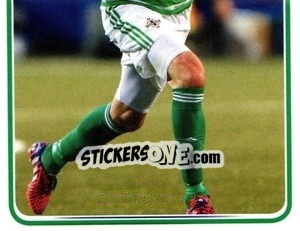 Sticker Kyle Lafferty - Northern Ireland. We'Re Going To France! - Panini