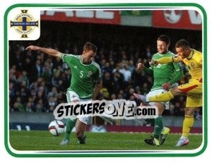 Figurina Jonny Evans - Northern Ireland. We'Re Going To France! - Panini