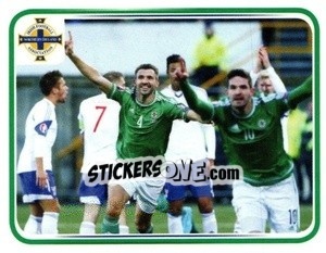 Sticker Gareth McAuley - Northern Ireland. We'Re Going To France! n. 175 - Panini