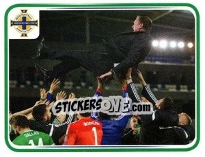 Sticker Michael O'Neill - Northern Ireland. We'Re Going To France! n. 181 - Panini